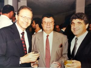 Prefeito Mendes Thame, Nelson Carrano Torres e o Secretário de Turismo Luiz Roberto Pianelli