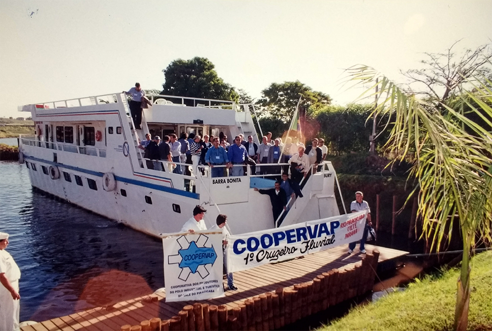 Coopervap – Cruzeiro no Rio Piracicaba das lideranças da Coopervap
